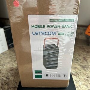 NEW IN BOX Letscom Mobile Power Bank